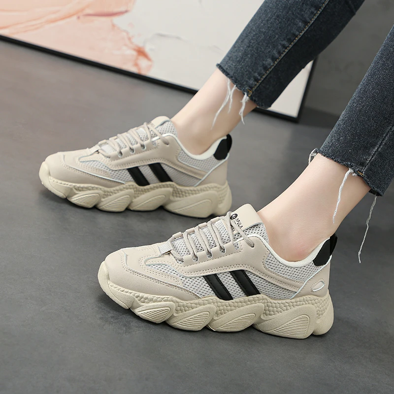 运动鞋女2025新款夏季软底防滑孕妇鞋爆款上班久站不累休闲工作鞋