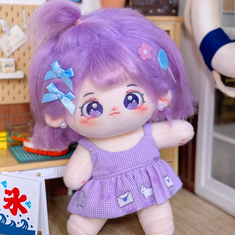 【小裙子合集】正版棉花娃娃衣服20cm裙子牛仔吊带辣妹裙无属性包邮