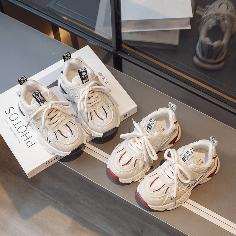 儿童运动鞋2024春秋男童韩版潮范单鞋软底防滑女宝宝老爹鞋潮118