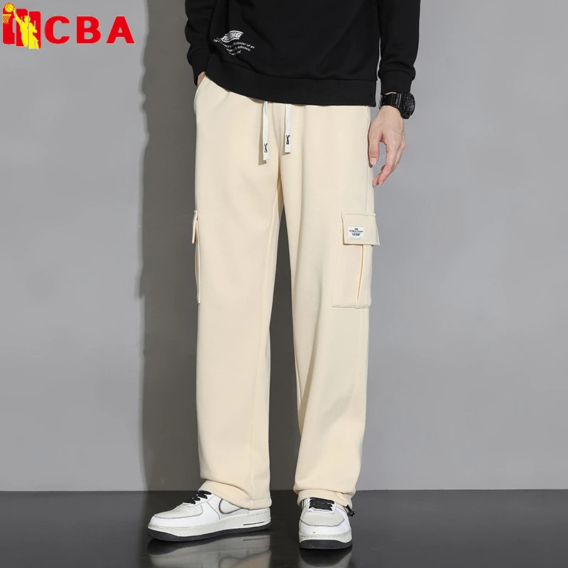 CBA  K01情侣同款休闲裤宽松潮流休闲裤