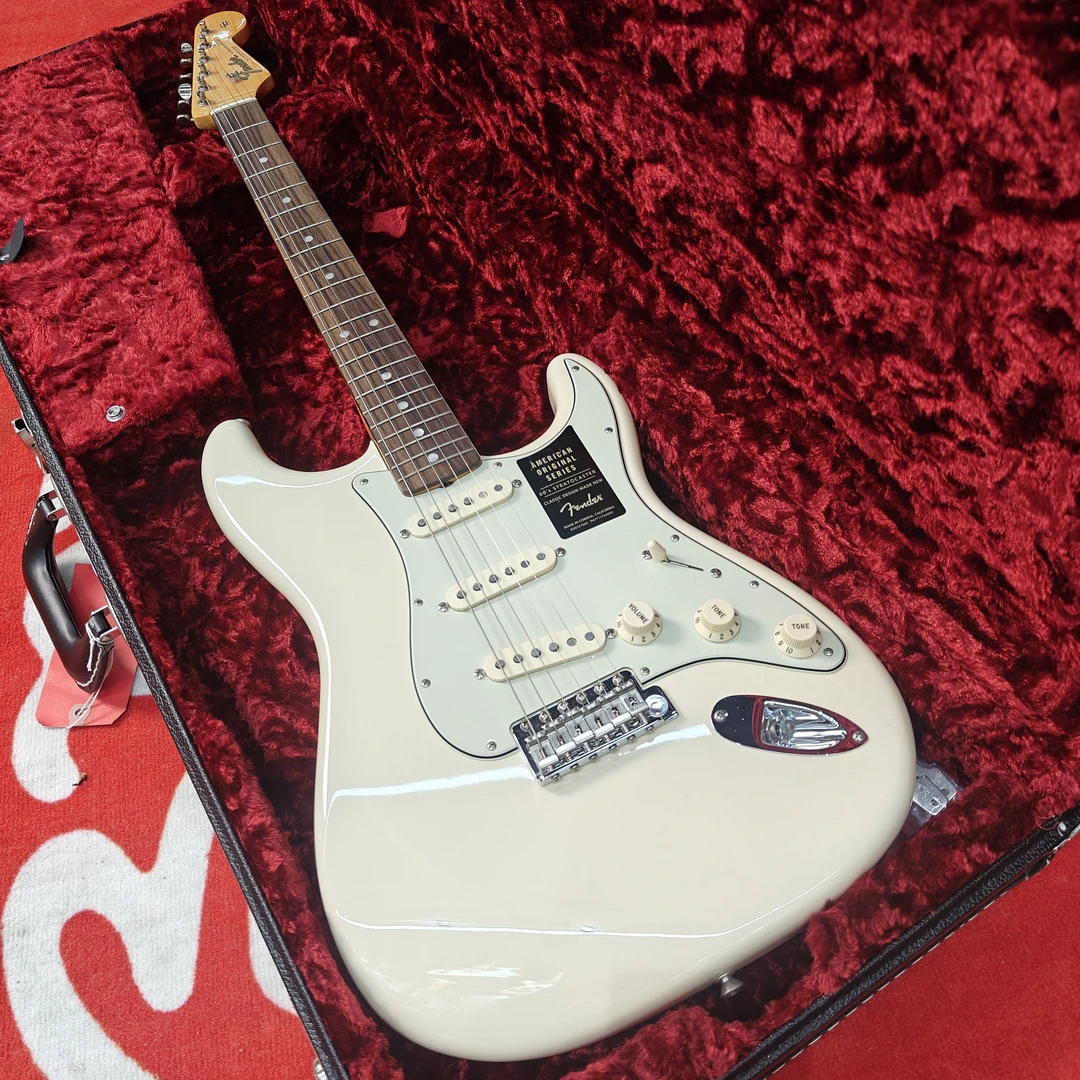 特价Fender芬达电吉他源系列60S玫瑰木指板奥林匹克白0110120805