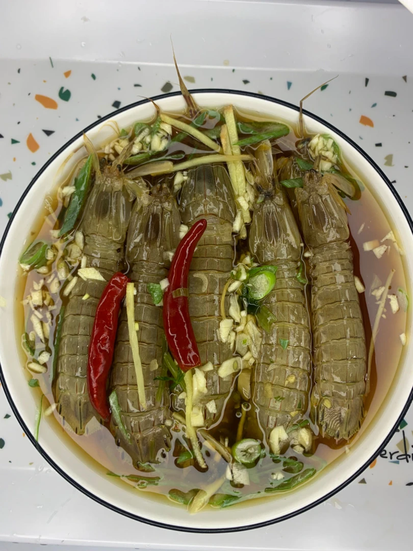 生腌皮皮虾虾爬子开袋即食