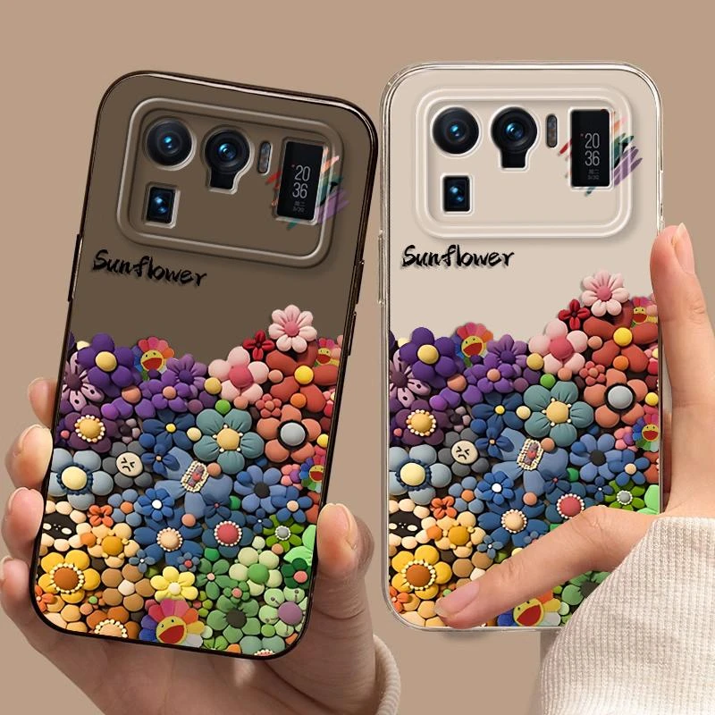 小米11ultra手机壳网红太阳光不发黄的透明壳太空高级感全包硅胶