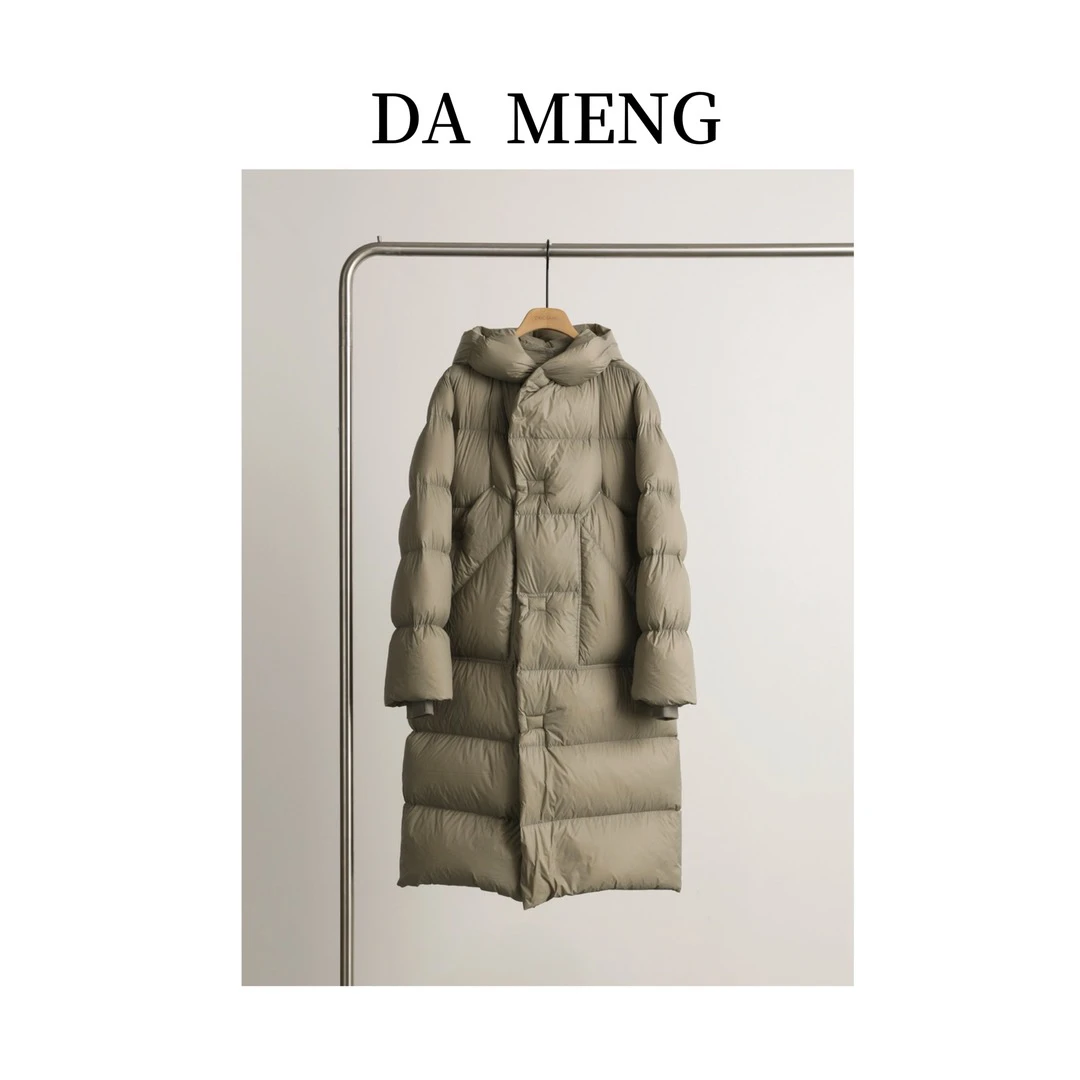 【鹅鹅大被子】超保暖明星同款巫师帽白白鹅大衣