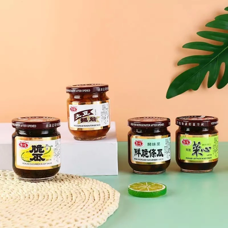 台湾酱菜爱之味脆瓜鲜脆条瓜菜心荫瓜玉笋香脆可口