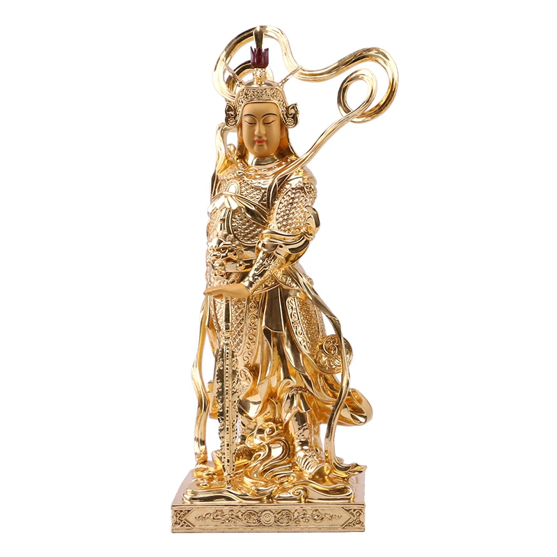 韦陀伽蓝铜像家居桌面摆件