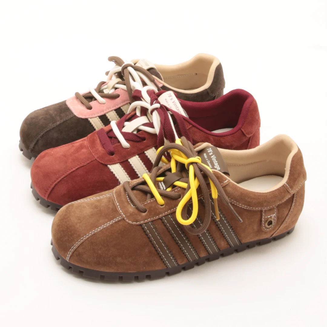 4761秋季新款复古经典德训鞋女丑萌百搭圆头休闲运动鞋阿甘鞋