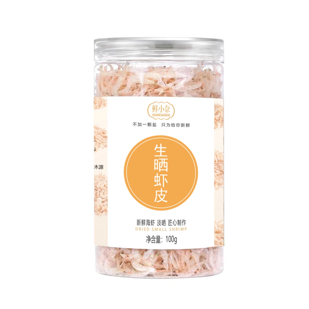 鲜小妮生晒虾皮100g/瓶