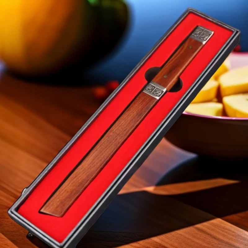 【锋麟】酸枝木M390一体钢材镜光面高硬度切削水果