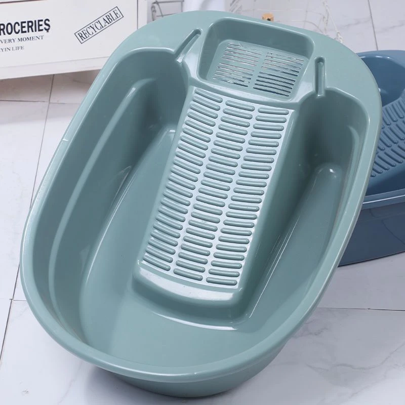 大号加厚加深洗衣盆学生宿舍高颜值一体洗脸盆耐高温家用搓衣盆