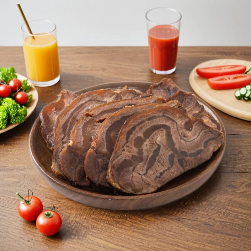 草原猫酱香慢卤开袋即食酱牛肉150g×5包无防腐无卡拉胶无保水剂