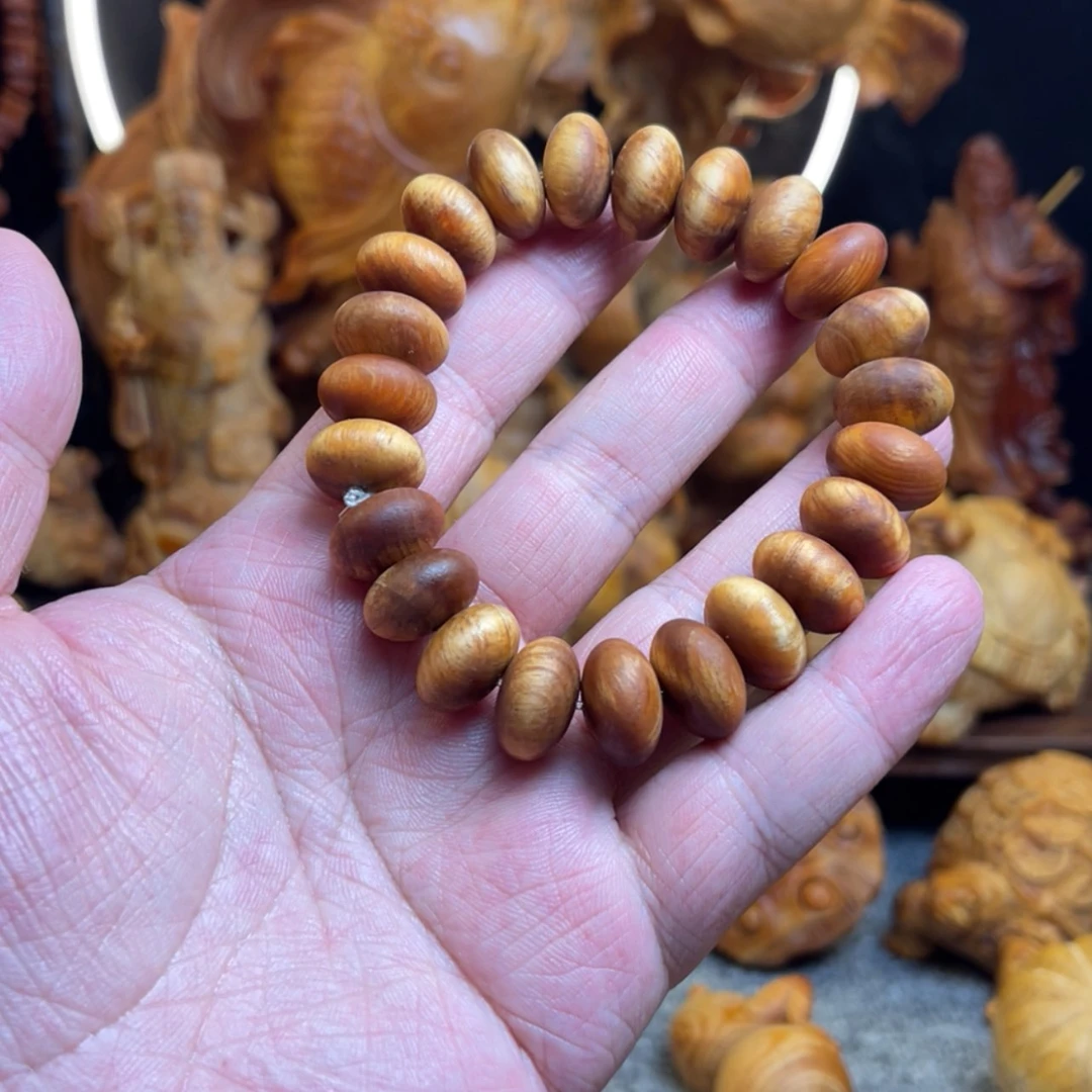 【闪购商品】琥珀木其他春****6算盘珠手串