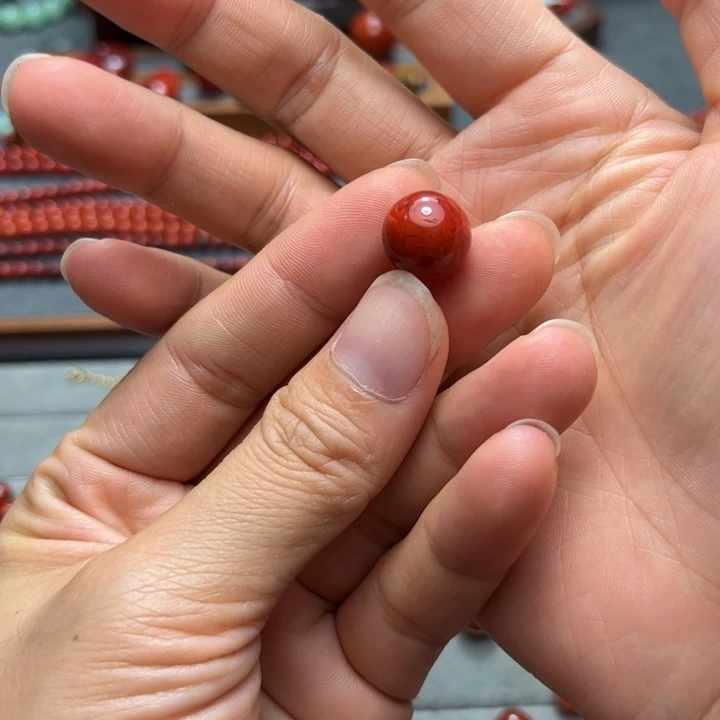 南红玛瑙手串12未镶嵌