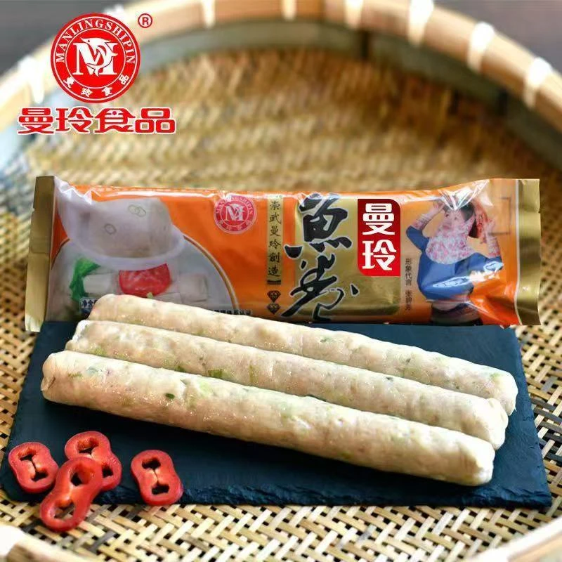 福建泉州崇武正宗曼玲鱼卷二钻鱼卷火锅食材鱼饼鱼糕2500g/礼盒装