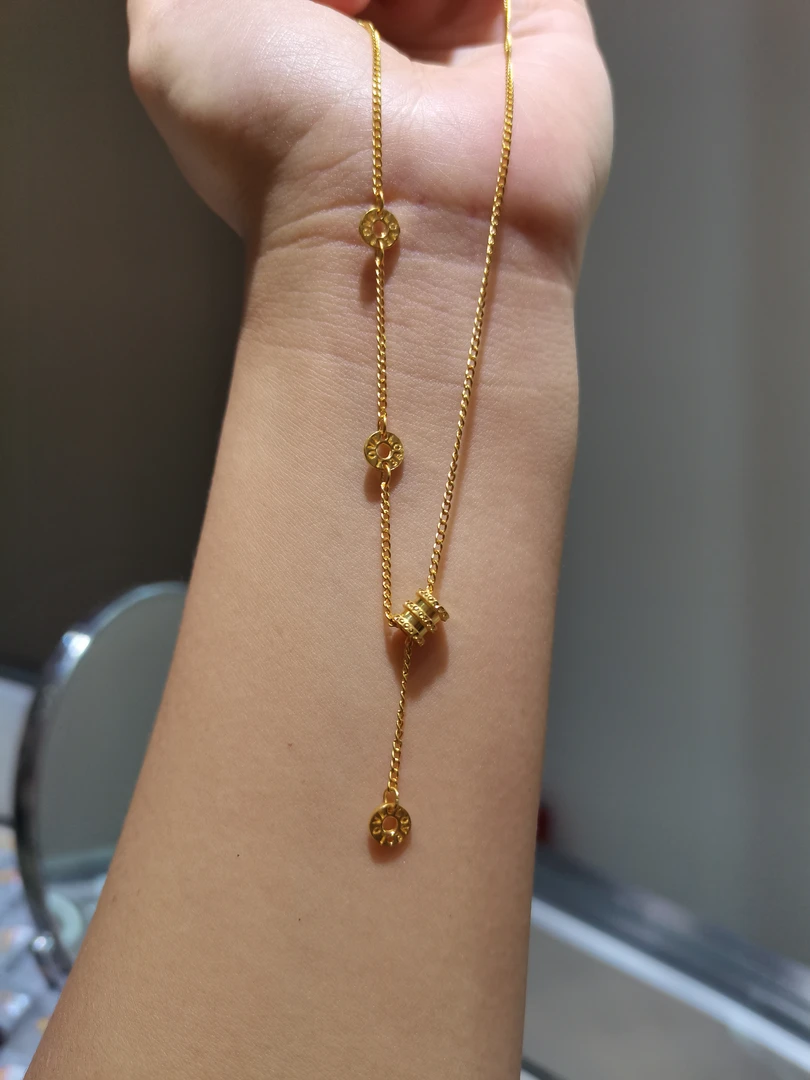 足金小蛮腰套链精品