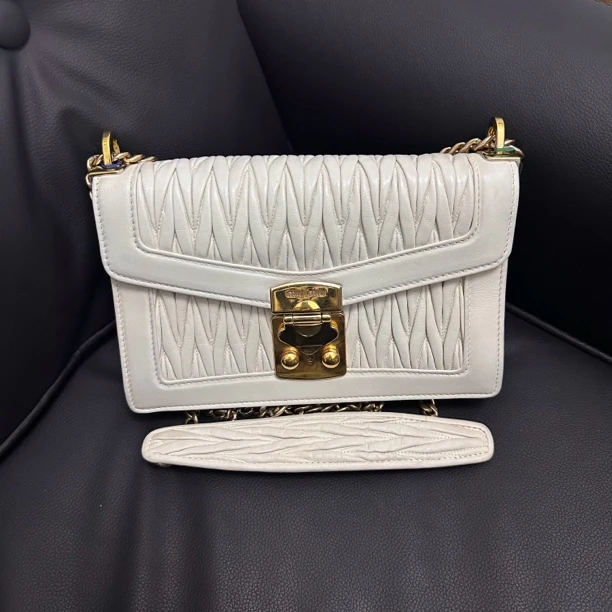95新 MIU MIU/缪缪 /Lemon Vintage/单肩包/5872
