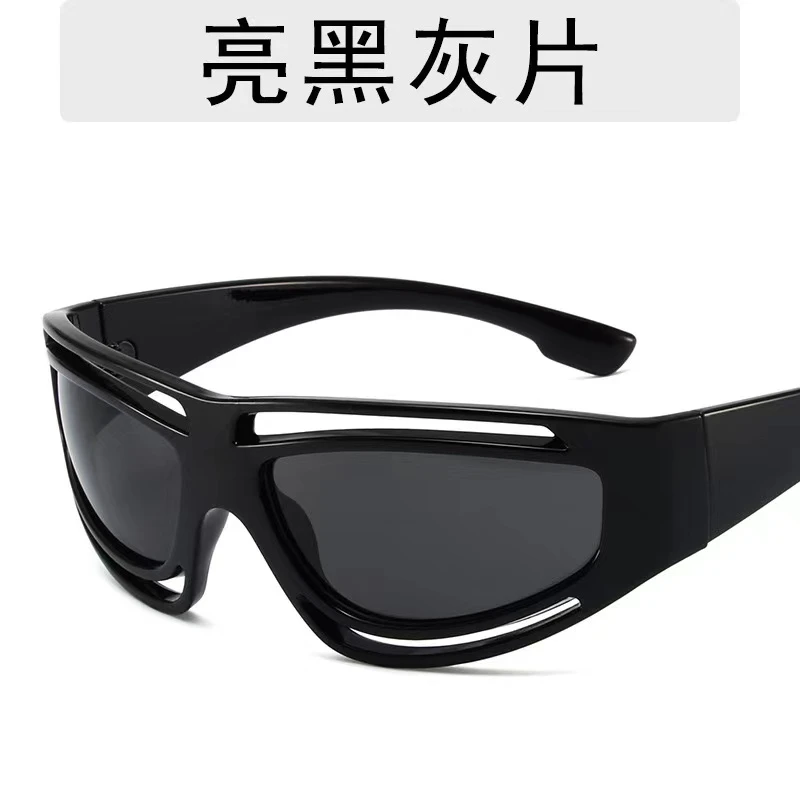 【006】骑行挡风运动镂空墨镜