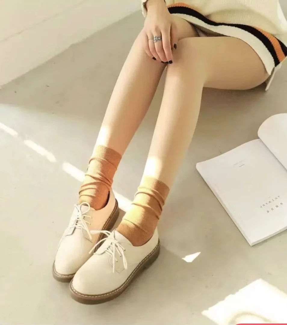 买一送一双层加厚连体堆堆袜修身美体光腿神器防勾丝