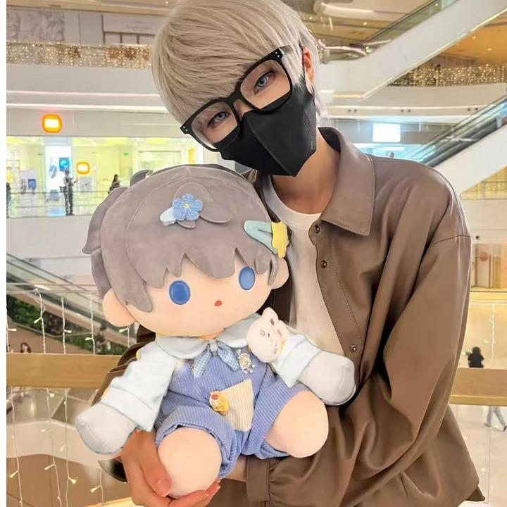 娃衣40cm娃娃衣服正品40厘米棉花娃娃衣服现货娃衣帽子背带裤深空