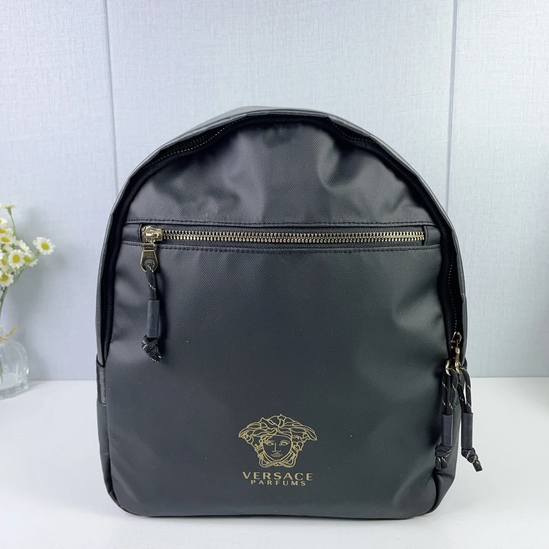 箱包/单肩包 范思哲/Versace 黑色双肩包