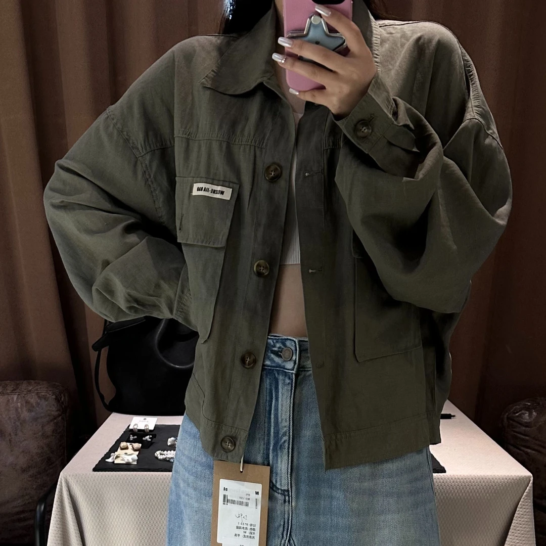 YY SISTERS俩老板娘私服分享极简薄款长袖夹克款防晒衬衫外套