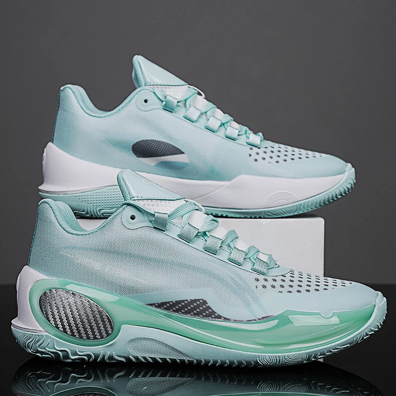 【断码清仓】专业篮球鞋男网面透气学生青少年防滑减震实战训练专用