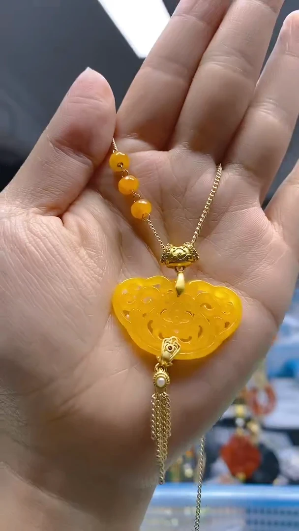 【闪购商品】翡翠耳饰合金335翡翠锁骨链