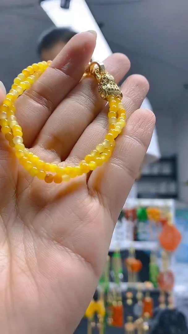 【闪购商品】翡翠耳饰合金136翡翠手链