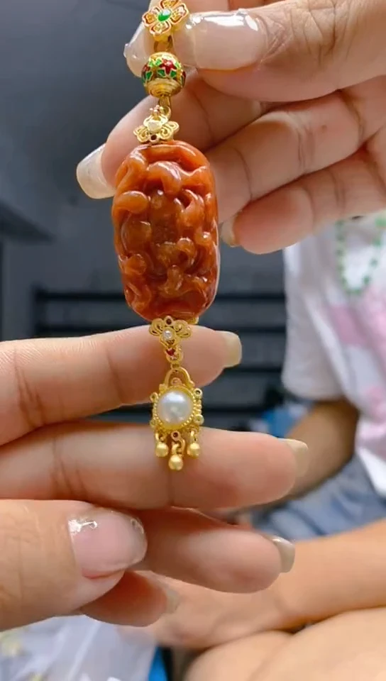 【闪购商品】翡翠耳饰合金0325翡翠压襟