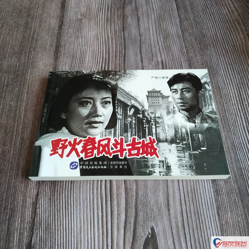 电影版《野火春风斗古城》连环画小人书32开平装中国民主法治出版社