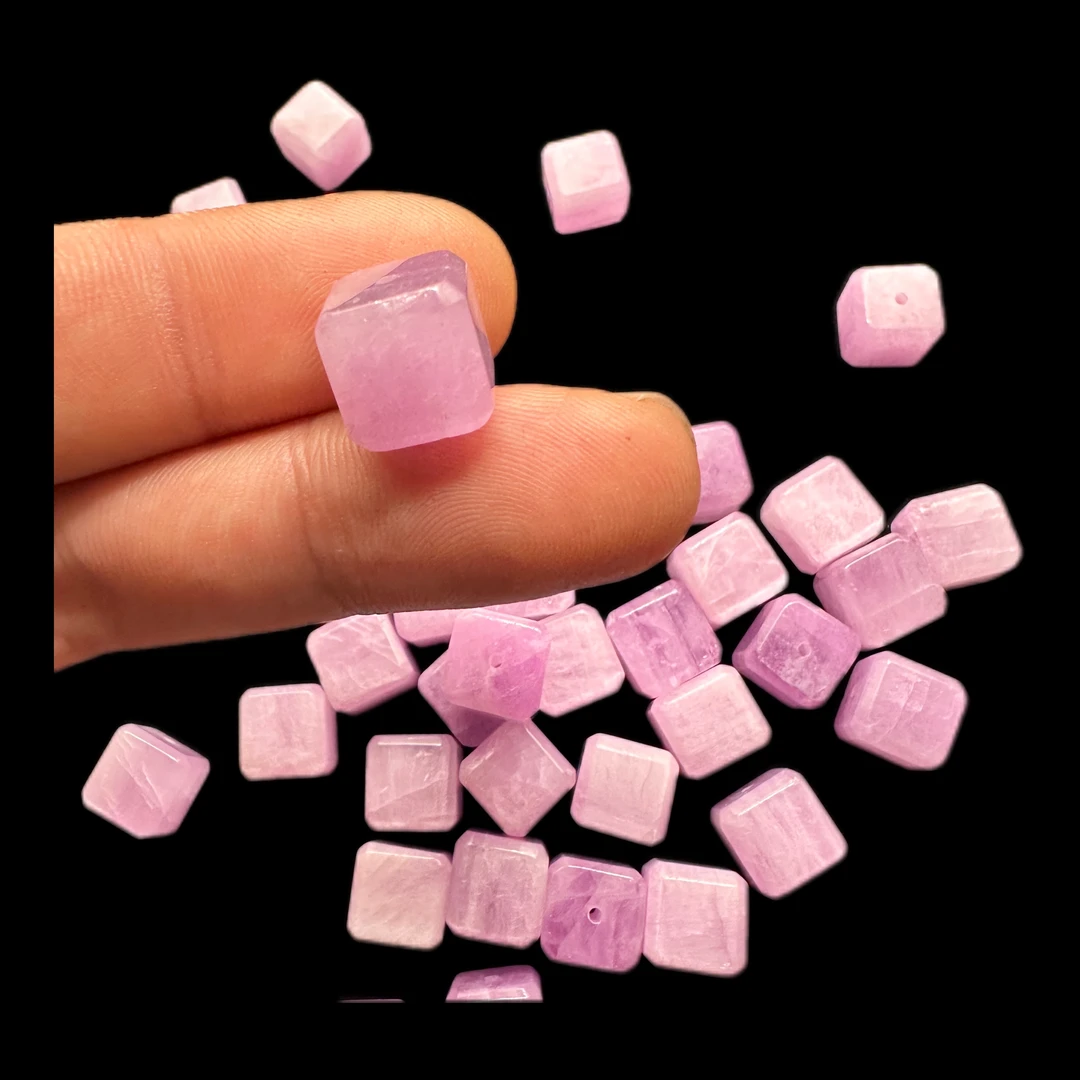 BH01【億佰芬珠宝】紫锂辉方糖-卡10mm左右多样性发一个（商城）