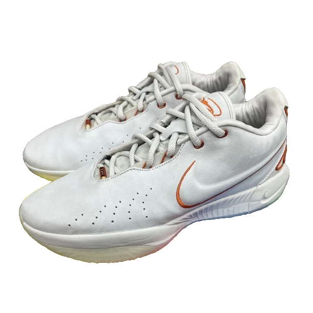 lbj21米橙 46码原盒 95新 公价1219 篮球鞋实战鞋