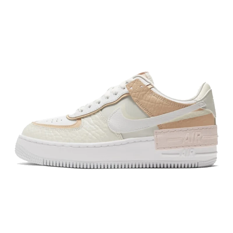 Nike耐克女子Air Force 1 shadow浅色百搭复古休闲鞋CK3172-002