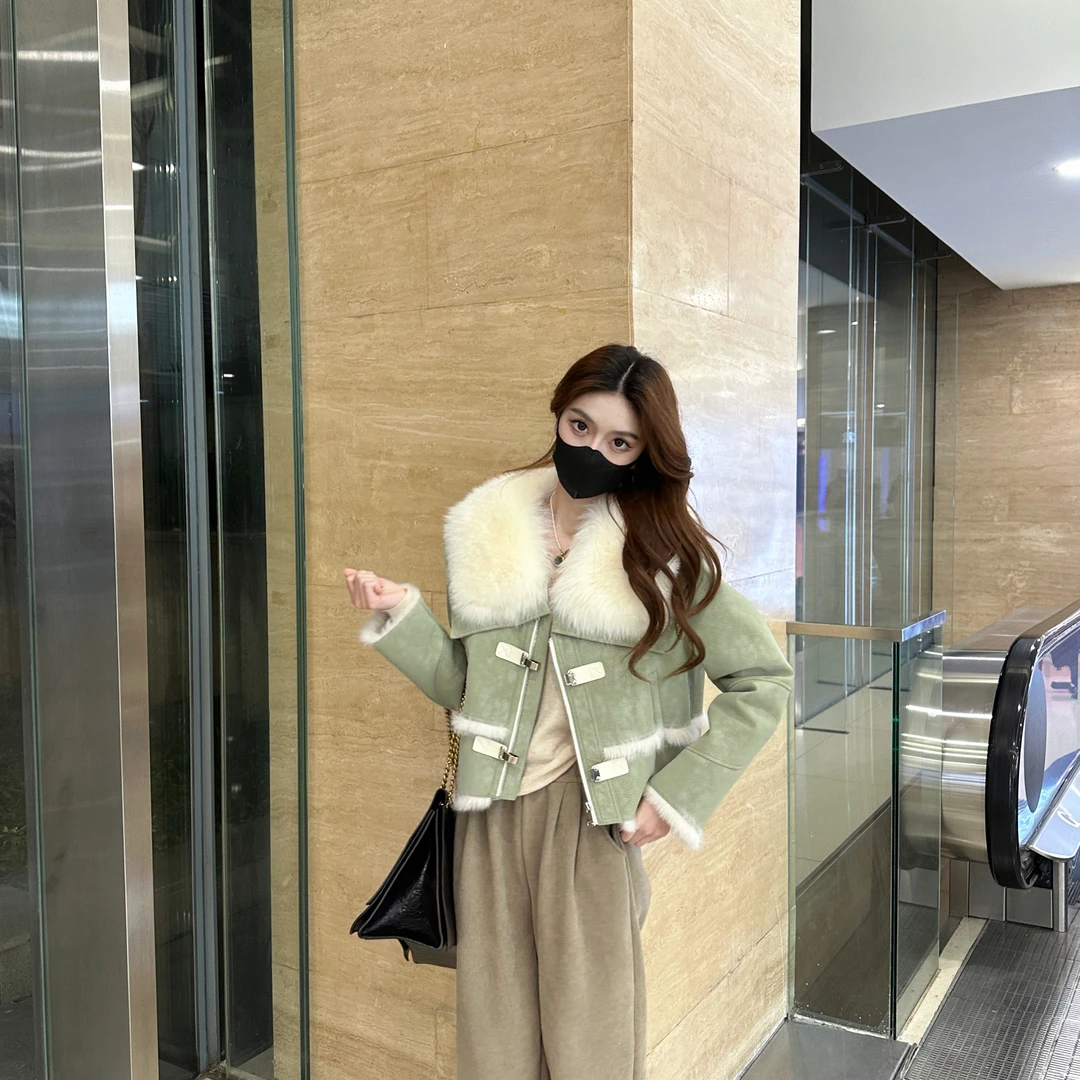 【BLB•板老板】BT秋冬厚外套上衣女外套女装小香风气质网红轻奢时尚