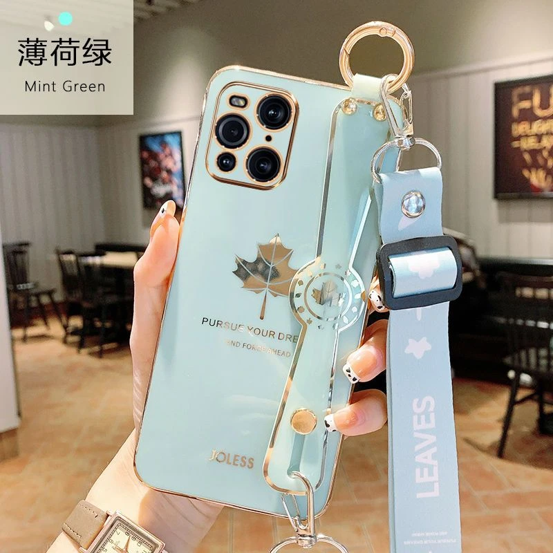 OPPOfindX3手机壳findX3pro新款全包防摔女款网红潮流斜挎保护套