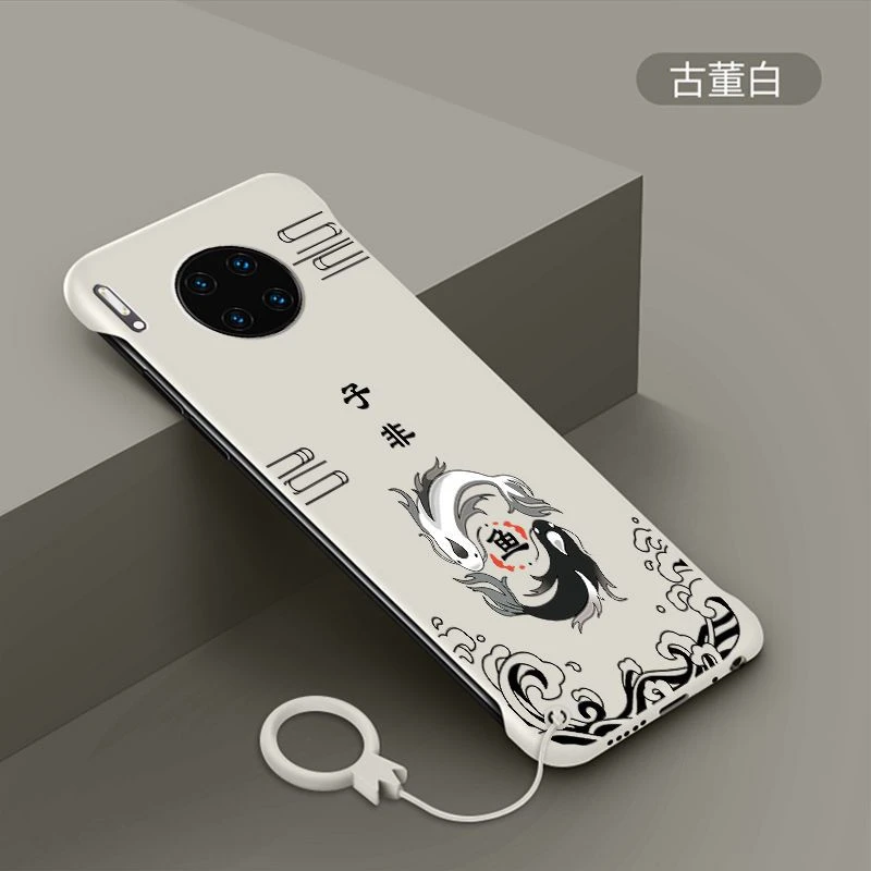 华为mate30pro手机壳5G曲面屏新款mate30无边框防摔超薄磨砂硬壳