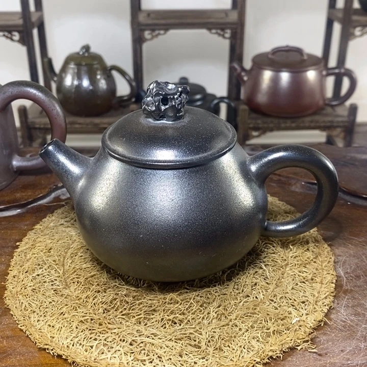 壶泉**夫坭兴陶天然柴烧包邮