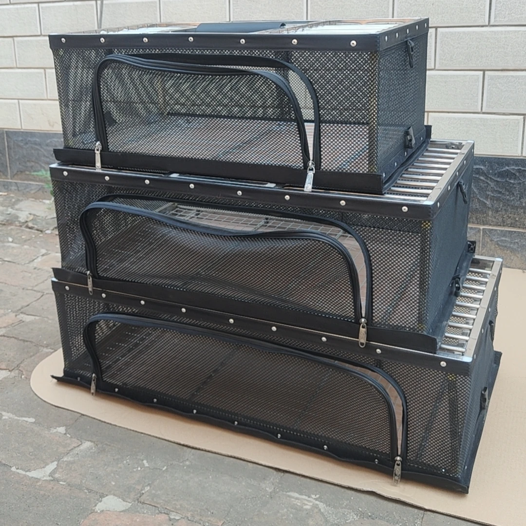 不黑色透气网不锈钢训放笼（新疆，西藏不发货）