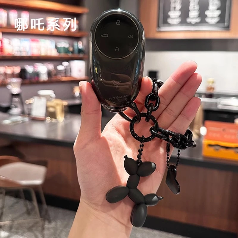 剑果适用于哪吒V钥匙套S哪咤UPro新能源U-汽车全包高档保护壳扣