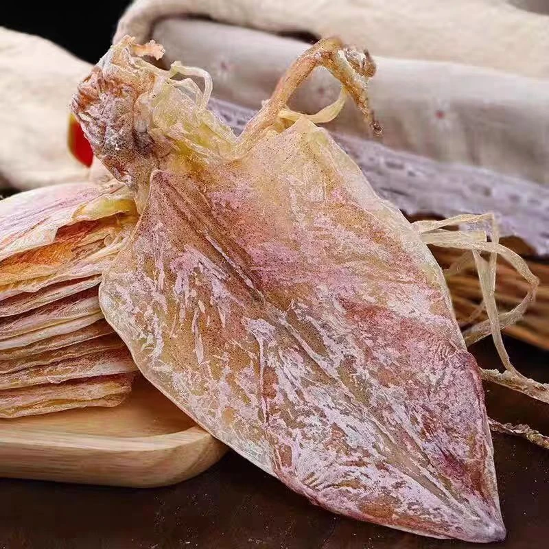 广东台山干货烧烤手撕芥末鱿鱼干新晒淡干50~60条包邮烤制