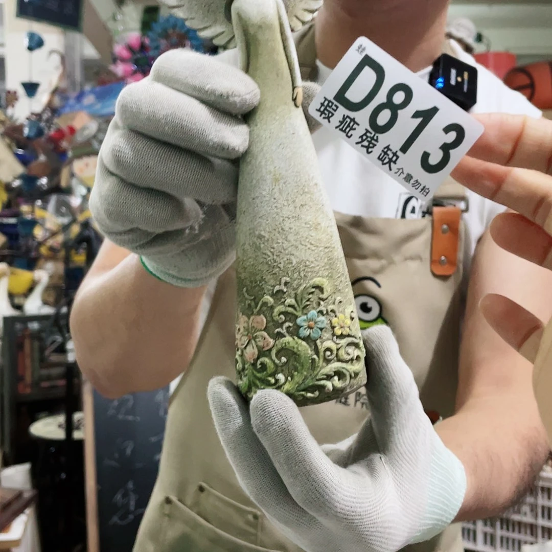 红陶蛙哥庭院中古