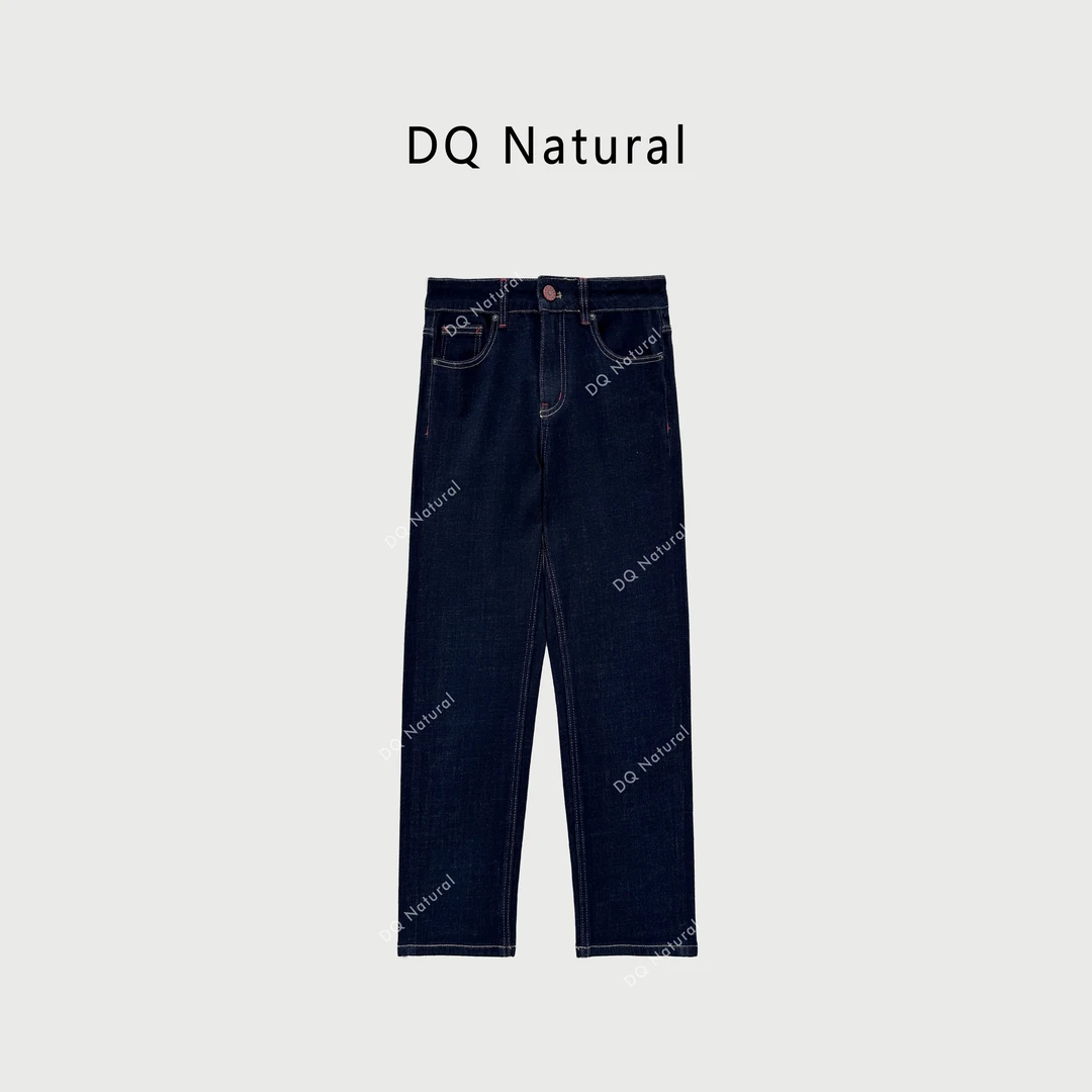 【DQ Natural】极简九分牛仔裤 760006