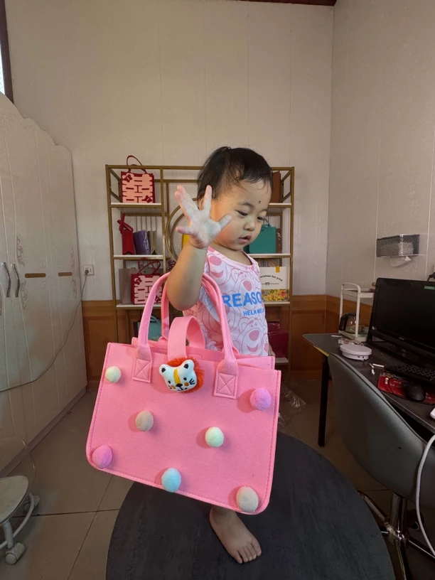 九九毛毡手提包包装袋公主包