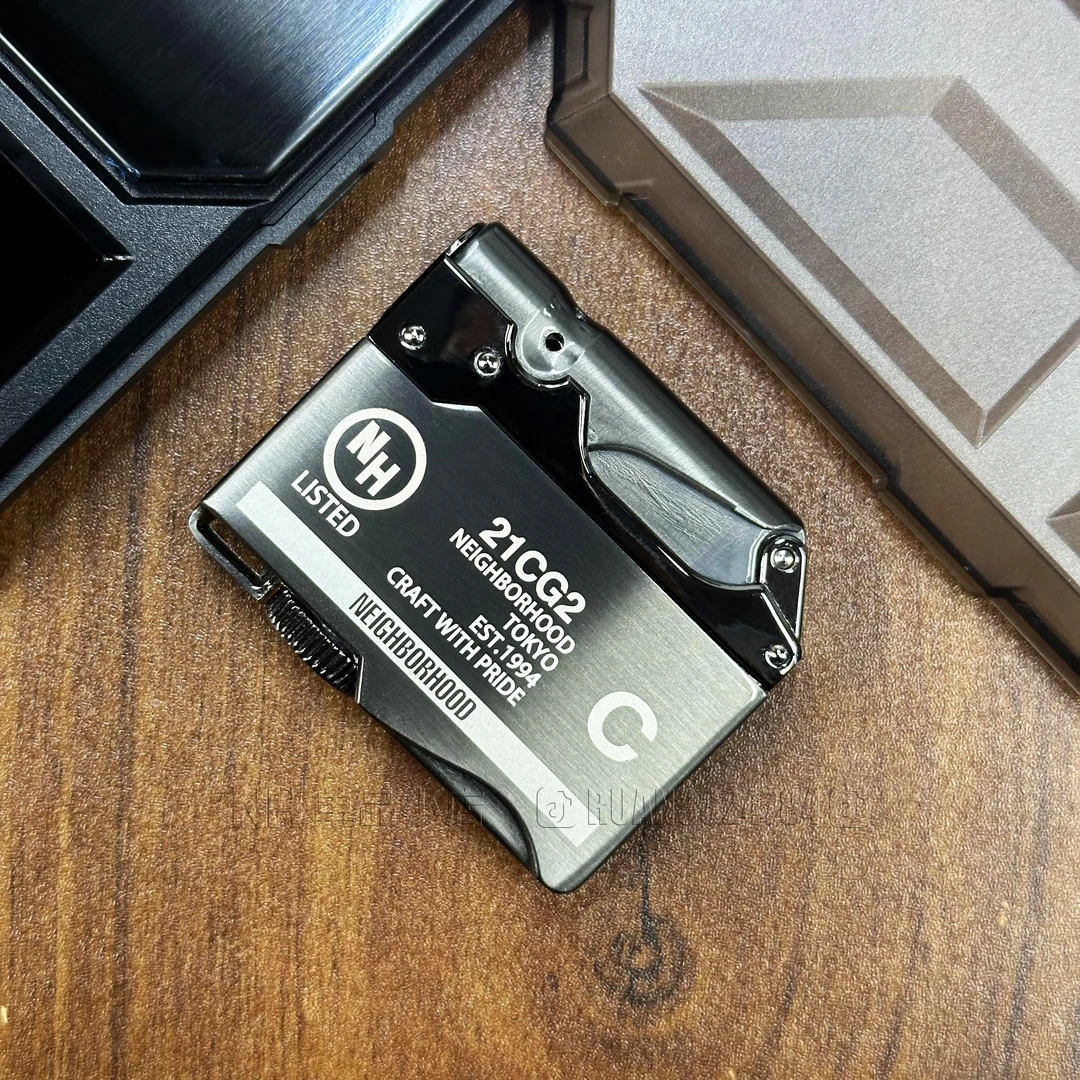 潮牌NH直冲防风金属大钢炮打火机可充气高颜值网红打火机防摔防爆