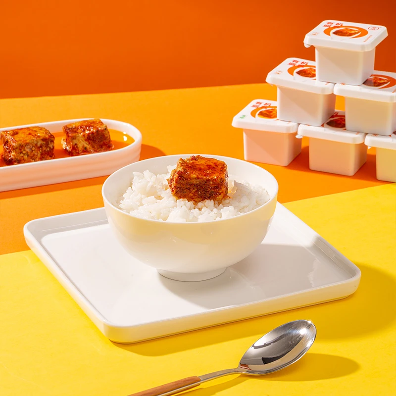 BEANCAKE/必洽有机豆腐乳湖南特产香辣豆腐有机山茶油腐乳下饭菜