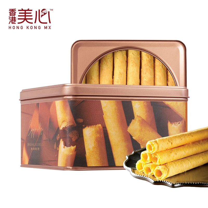 【香港美心】原味鸡蛋卷礼盒装448g