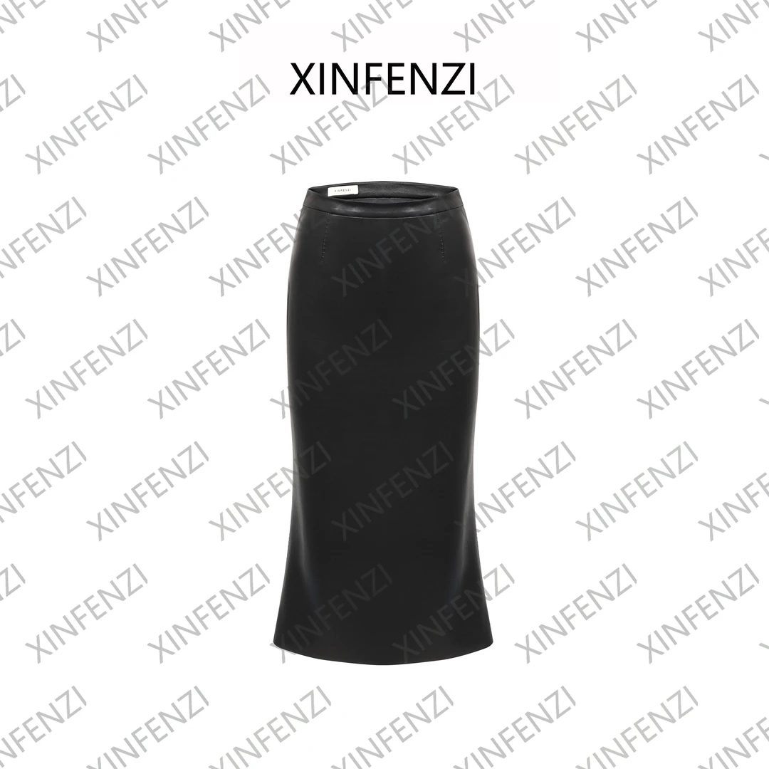 【爱乐之城】XINFENZI 环保皮复合拱针鱼尾裙 WSK32674