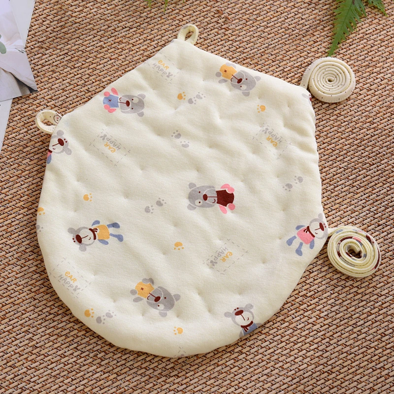 新生婴儿纯棉花肚兜新生儿宝宝加厚睡觉兜兜保暖护肚子神器秋冬季