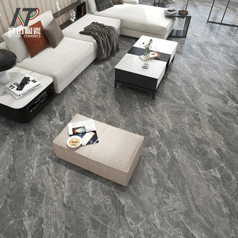 柔抛通体大理石瓷砖750x1500灰色自由连纹客厅餐厅商铺耐磨地砖