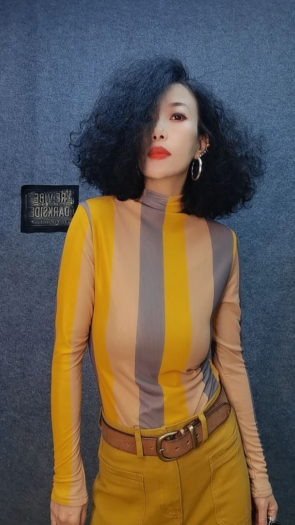 二姐家小立领加绒气质小衫